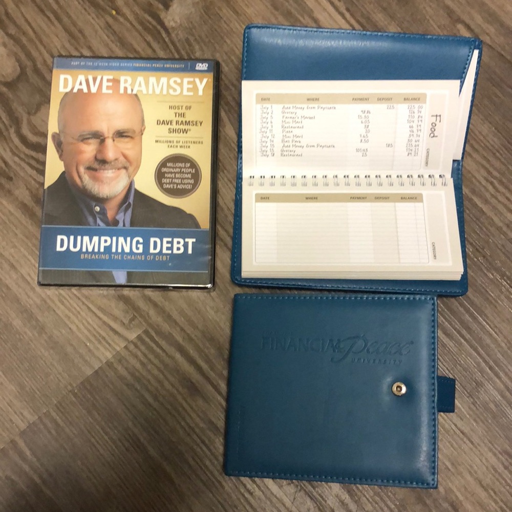 D Ramsey Financial Peace CDs,envelope system,DVD